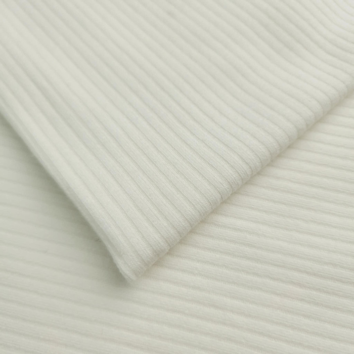 Ribbed Knit HARMONIA 4x2 - Cloud Dancer/ ECRU (D-02)