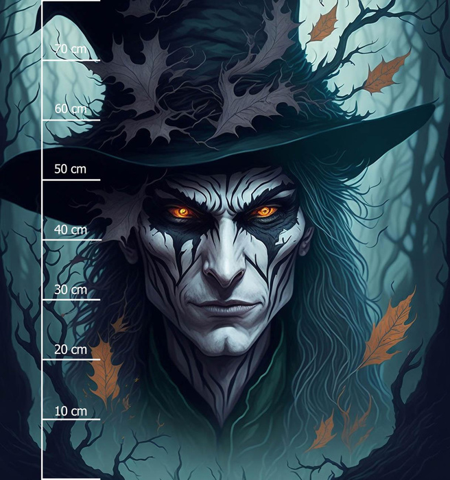 NECROMANCER - panel (75cm x 80cm) Waterproof woven fabric