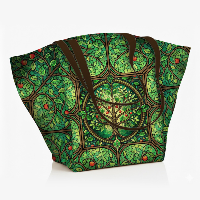 Stained Garden vz. 16 - PANEL (60cm x 50cm)
