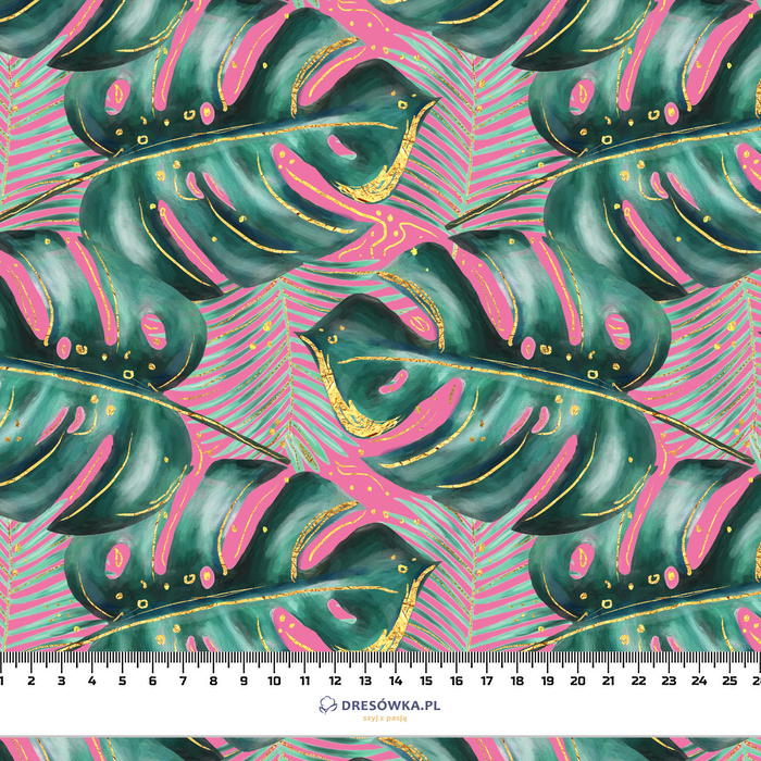 MONSTERA Ms. 5 / rosa - Single Jersey