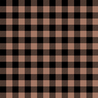 KRATA VICHY/ Mocha Mousse  - single jersey