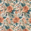 PASTEL FLOWERS WZ. 36 - Minky-Plüsch