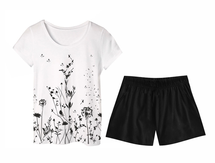 PYJAMAS-T-SHIRT - WIESE - XL