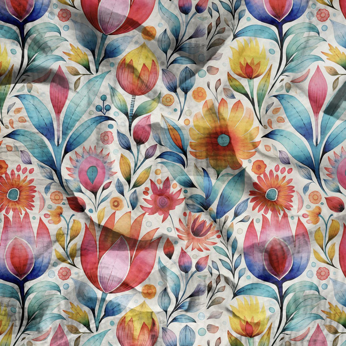 Folk Art wz.12 - Cotton muslin