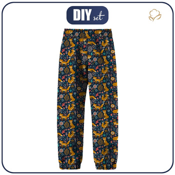 SOFTSHELL-HOSE (YETI) - FÜCHSE IM WALD (110/116)