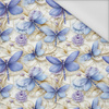 Butterfly & Flowers wz.15 - tkanina wodoodporna