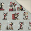 CHRISTMAS PETS WZ. 3 - Potahový velur