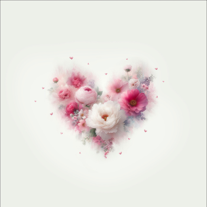 PASTEL BLOOM WZ. 5 - PANEL (60cm x 50cm)
