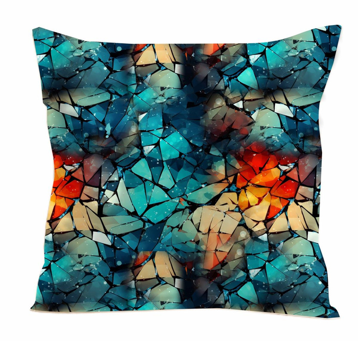 ANIMALS CRACKED wz.3 - Woven Fabric for tablecloths