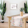 TABLE RUNNER PANEL - FLOWERS 1 - Panama 220g
