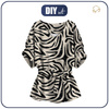 KIMONO HALENKA - ZEBRA m. 1 - Sada šití L-XL