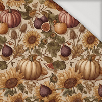 AUTUMN FLOWERS WZ. 28 - Viscose jersey