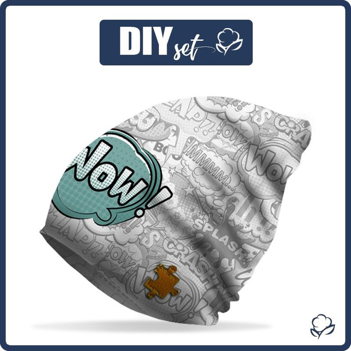 "Beanie" Mütze - COMICS / wow (minze) 54-56