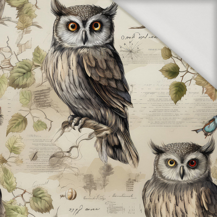 PASTEL BIRDS WZ. 4 (EULEN) - Viskose Jersey
