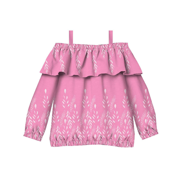 PAPIER-SCHNITTMUSTER - Carmenausschnitt Bluse VIKI (98-152)