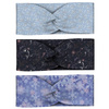 HEADBAND AND HAIR ELASTIC 3KPL - PATTERN 10 - sewing set teenager / adult