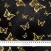 Black & Gold Glamour wz.4 - Hydrofobowa dzianina drapana 