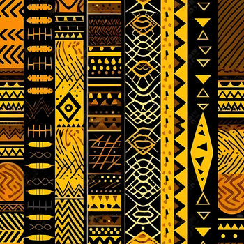 AROUND THE WORLD wz.3 - Cotton woven fabric