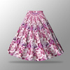 PINK PEONIES pat. 3 - skirt panel "MAXI"