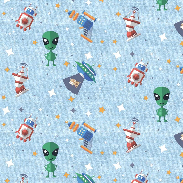 VE VESMÍRU VZ. 3 (CESTA DO VESMÍRU) / ACID WASH AZUROVÝ - softshell