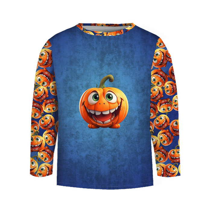 HAPPY PUMPKIN CUTE HALLOWEEN WZ. 5 - panel (60cm x 50cm) looped knit