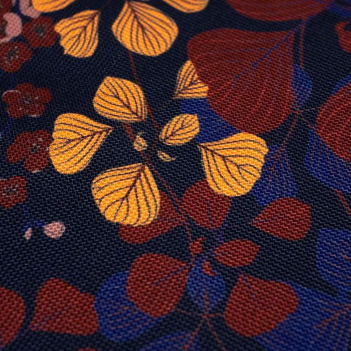 JAPANESE GARDEN pat. 1 (JAPAN) - single jersey with elastane ITY