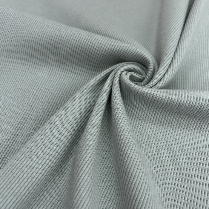 Rib Jersey fabric Unicolour - FROSTED MINT (D-227) 
