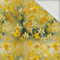 FLOWERS MEADOW WZ. 5 - looped knit fabric