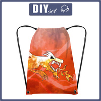 GYM BAG - RED NINJA - small