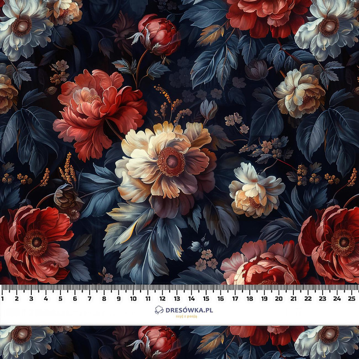 GOTHIC wz.4 - looped knit fabric with elastane ITY