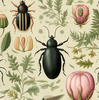 Botanical wz.2- Upholstery velour