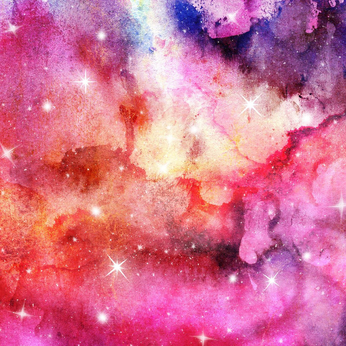 AQUARELL GALAXIE MS. 6 - Sommersweat