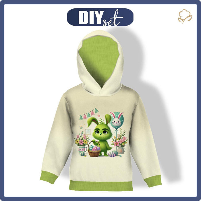 KINDER HOODIE (ALEX) - FUNNY EASTER ms.3 PRANKSTER - Nähset