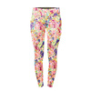 LEGGINSY SPORTOWE - KWIATY / RAMKI - L