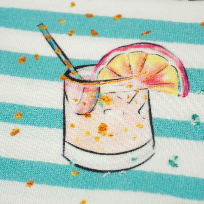 SOMMERMODE / STREIFEN - Wasserabweisende Webware