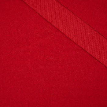 RED - Twill type coat fabric