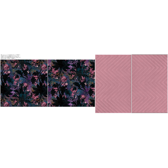 DEKO-KOPFKISSEN - FLORAL m. 7