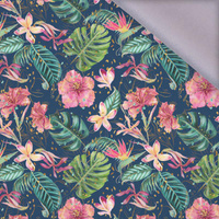 150CM TROPISCHES DSCHUNGEL / dunkelblau - Softshell