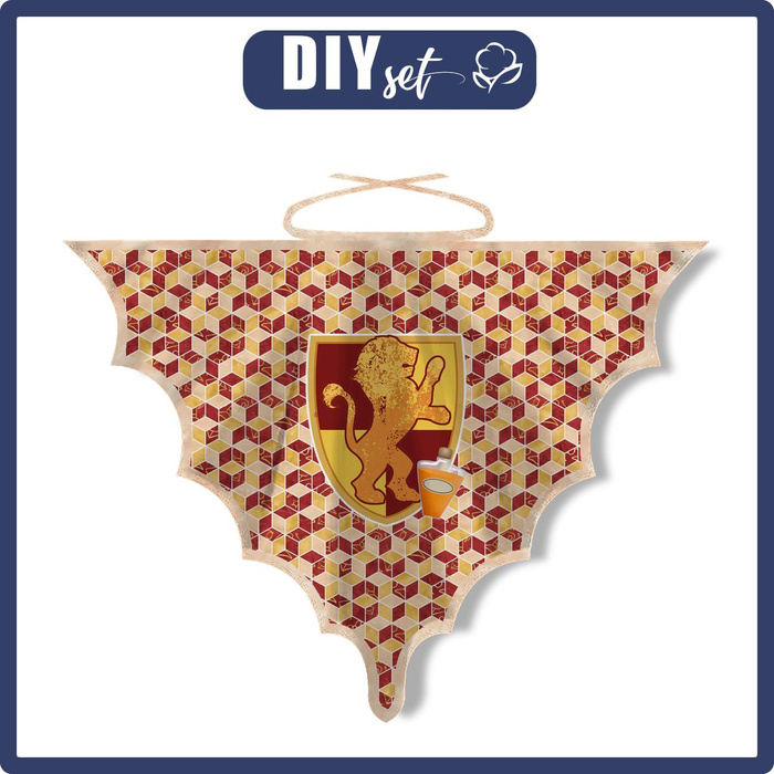 CAPE - COAT OF ARMS pat. 4 (MAGIC SCHOOL) - L