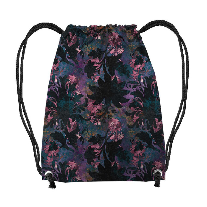 FLORAL  MS. 7 - looped knit fabric with elastane ITY