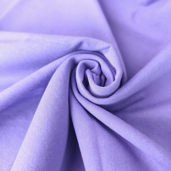 Single Jersey s elastanem 210g - FIALOVÁ