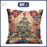 PILLOW 45X45 - BATIK 4 - Panama 220g - sewing set