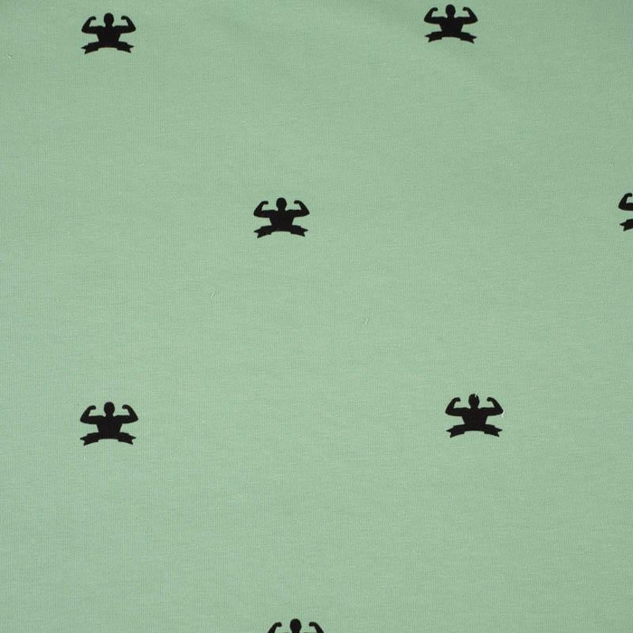 GYM (black) / B-08 modern mint / MINIMAL - looped knit PE240