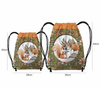 GYM BAG - HAPPY SQUIRRELS (AUTUMN IN THE FOREST) - small