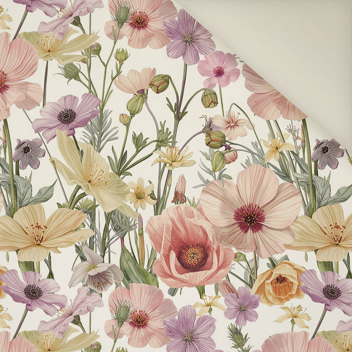 PASTEL FLOWERS WZ. 32 - Potahový velur 