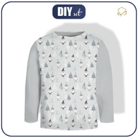 LONGSLEEVE - TRPASLÍCI V LESE (LESNÍ TRPASLÍCI) / ŠEDÝ - single jersey