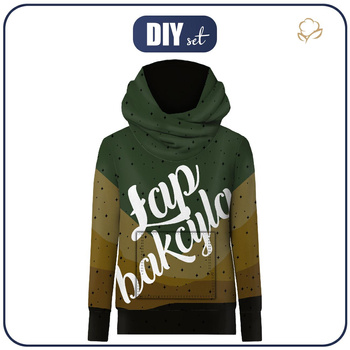 UNISEX HOODIE (HYDRA) - ŁAP BAKCYLA - Nähset XXL