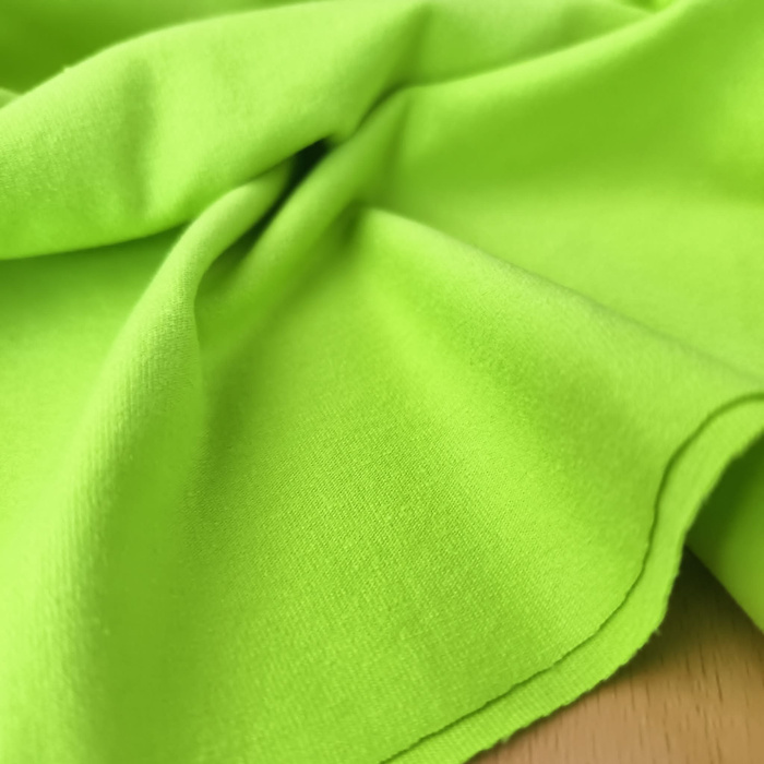 Single Jersey s elastanem 210g - NEONOVĚ ZELENÁ