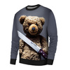 MEN’S SWEATSHIRT (OREGON) BASIC - KILLER TEDDY - sewing set