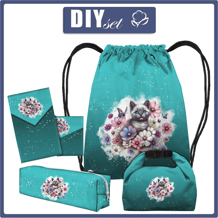 SCHÜLERPAKET - CUTE ANIMALS ms.8 - Nähset